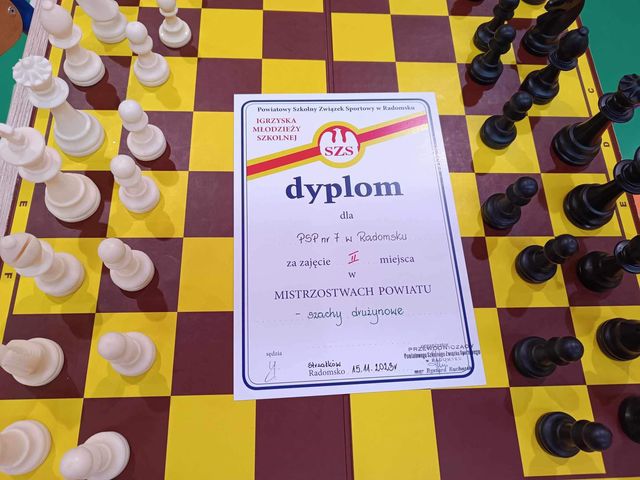 Drużynowe Mistrzostwa powiatu radomszczańskiego w szachach