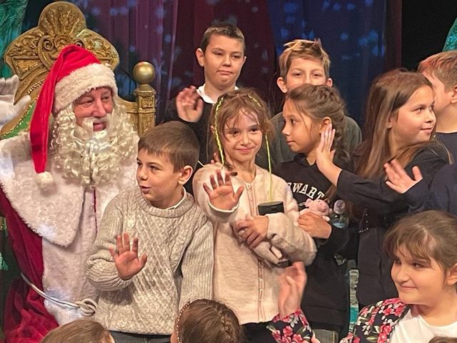 Spotkanie z Mikołajem w teatrze w Częstochowie