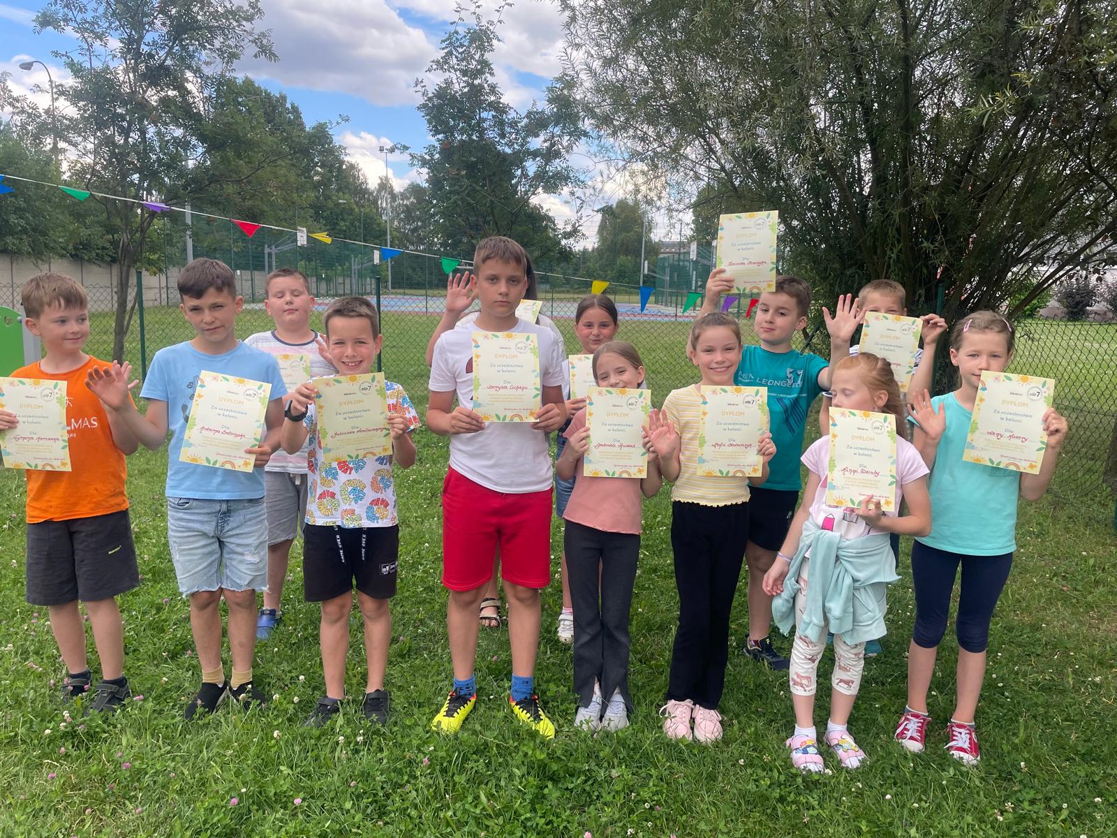 Wspólny wypoczynek na I turnusie półkolonii dobiegł końca