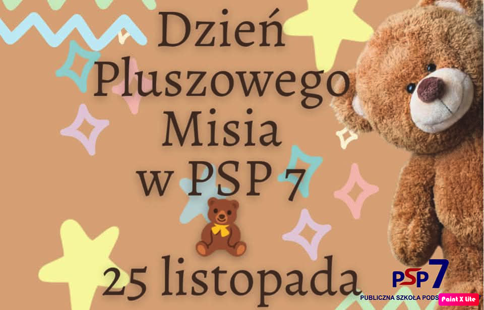 25 listopada przypada Dzień Pluszowego Misia