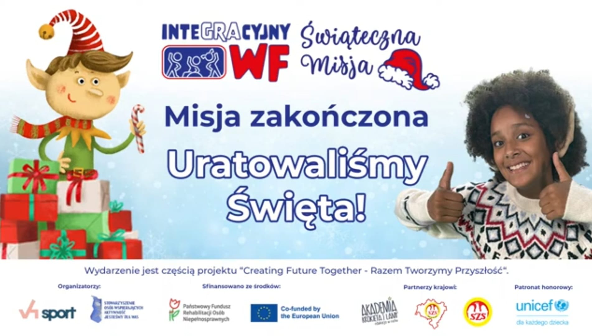 Udział w Integracyjnym WF - Świąteczna Misja