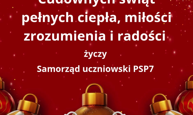 Wesołych Świąt życzy SU