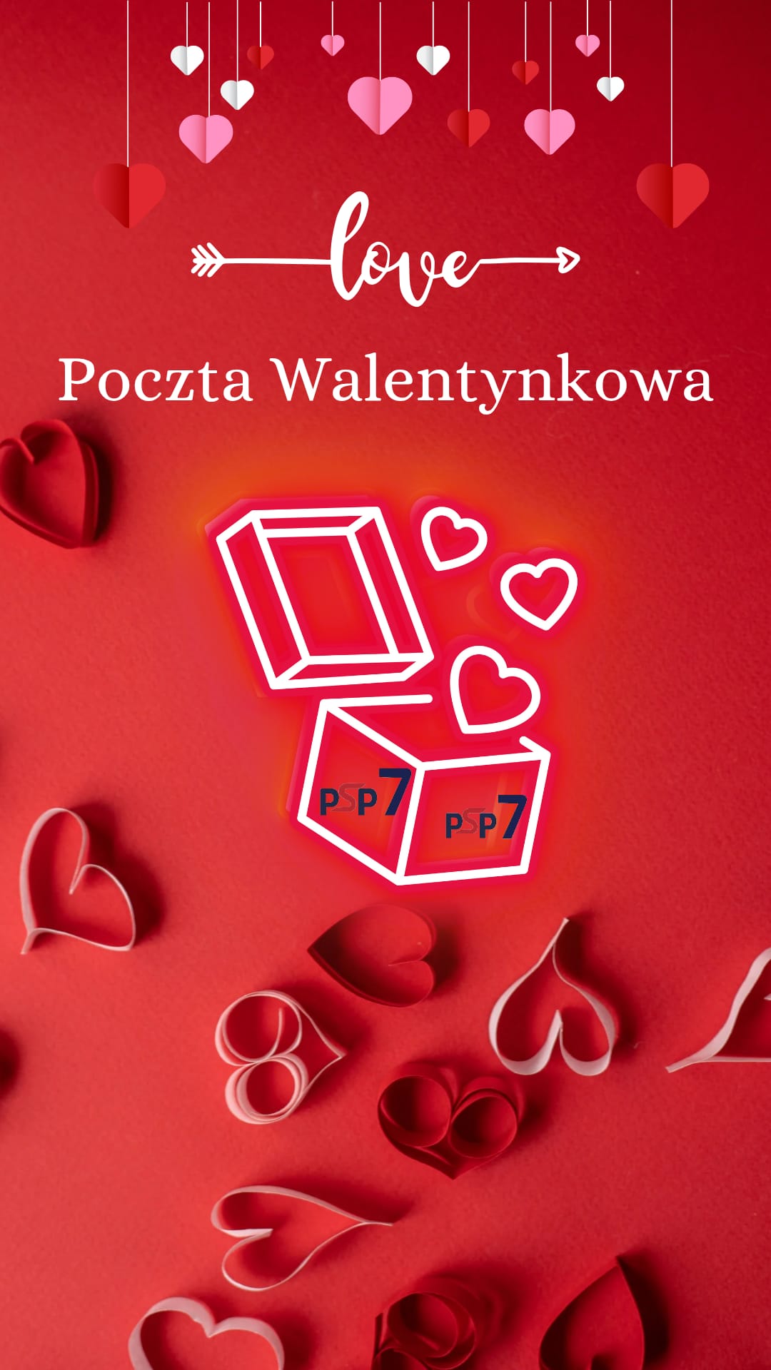 Poczta Walentynkowa w PSP7