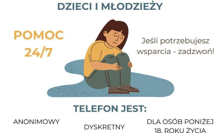 Telefon zaufania dla dzieci i młodzieży