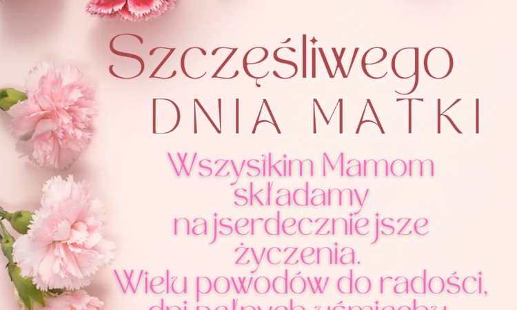 Szczęśliwego Dnia Matki