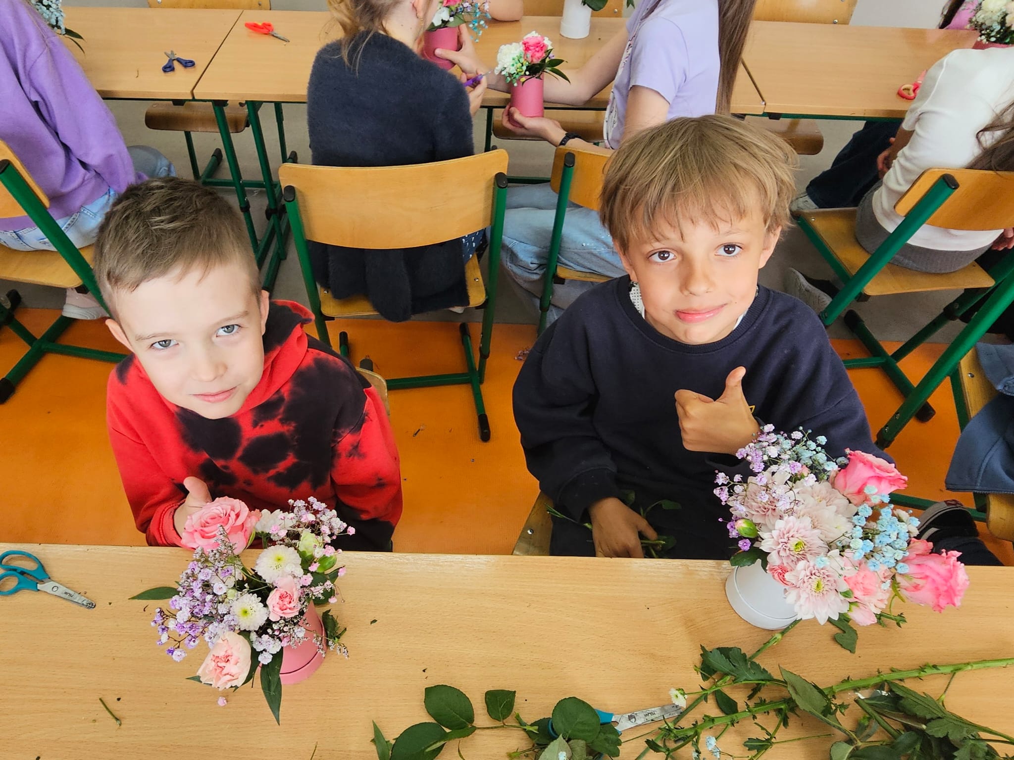 Warsztaty florystyczne z okazji Dnia Mamy