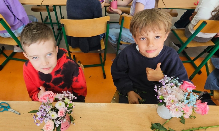 Warsztaty florystyczne z okazji Dnia Mamy