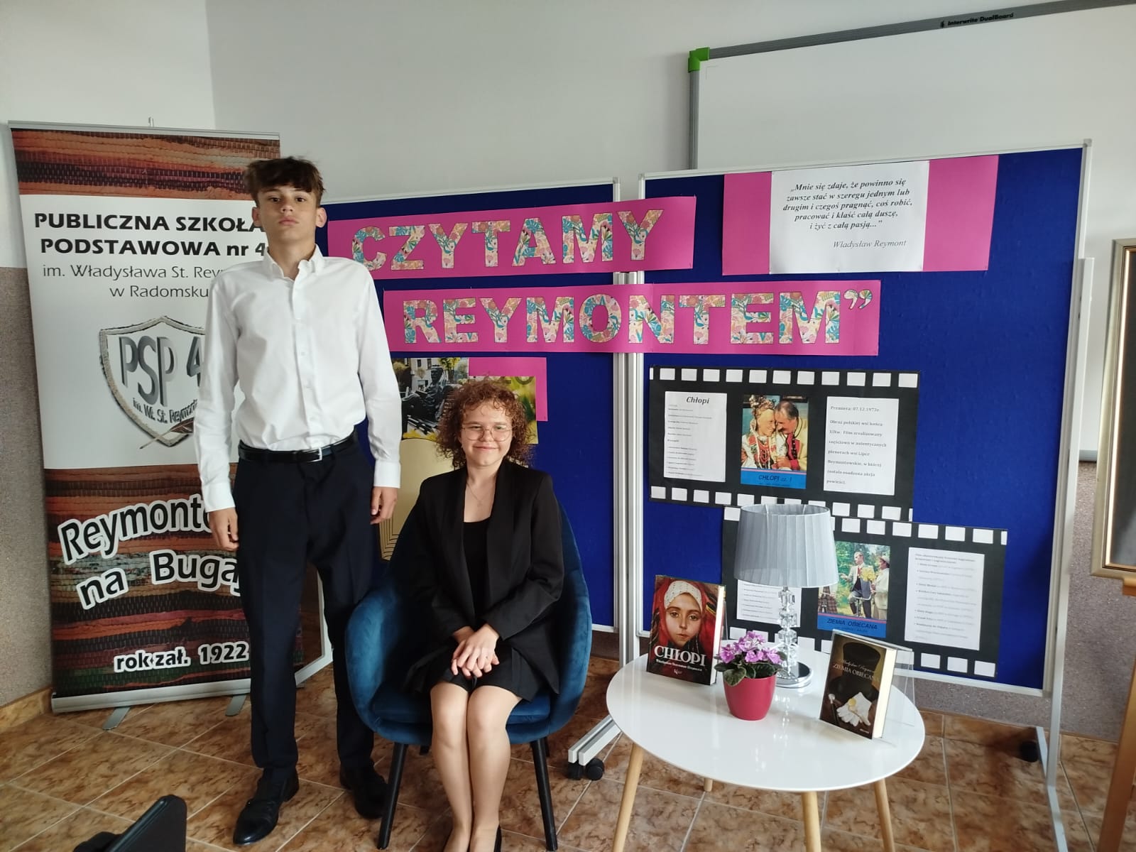 Międzyszkolny konkurs „Czytamy Reymontem"