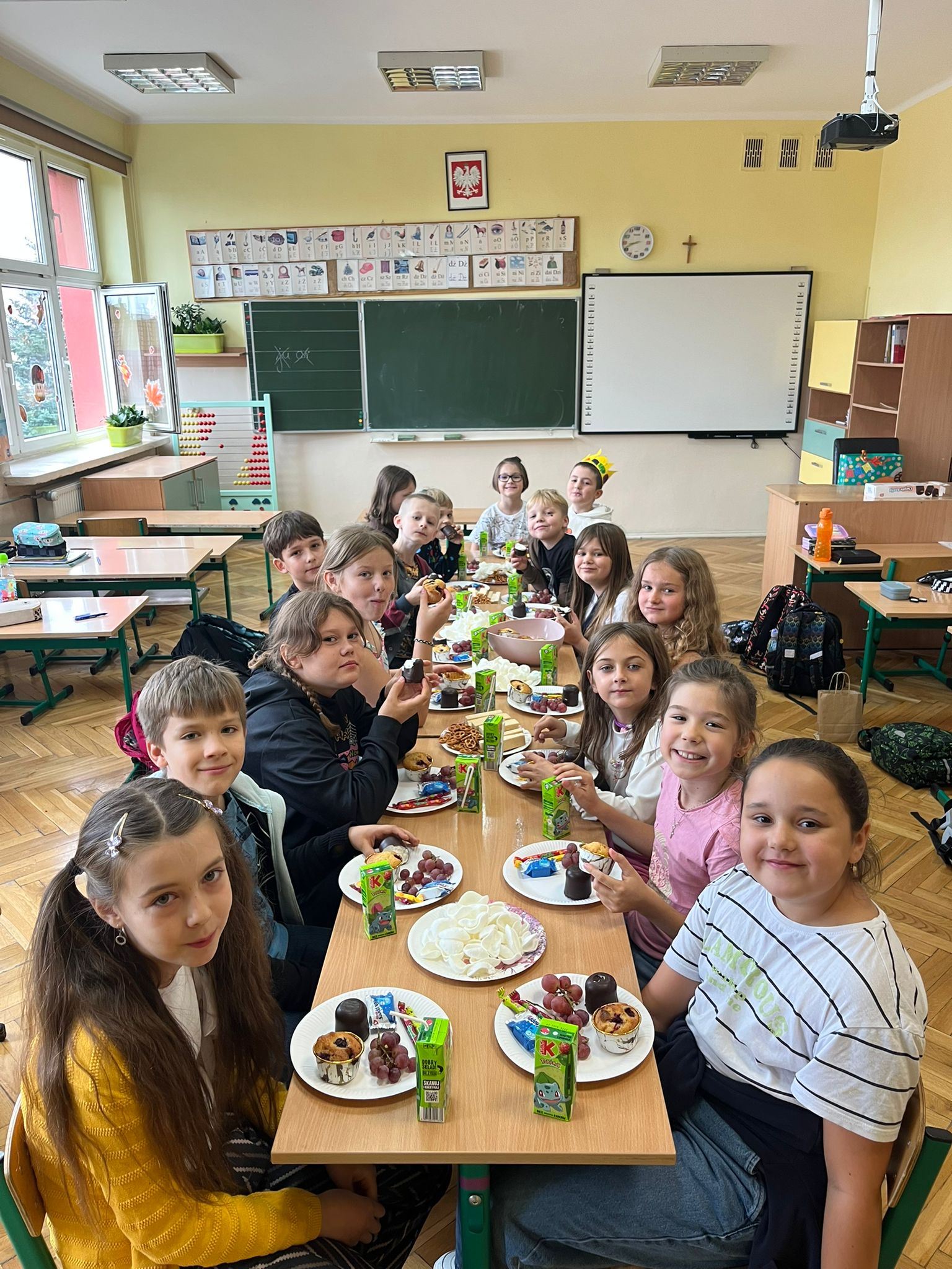 Uczniowie klasy 3c obchodzili Dzień Chłopaka