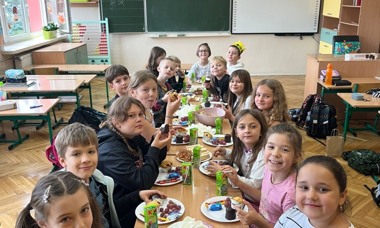 Uczniowie klasy 3c obchodzili Dzień Chłopaka