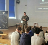 Spotkanie z przedstawicielem Wojskowego Centrum Rekrutacji w Tomaszowie  Mazowieckim