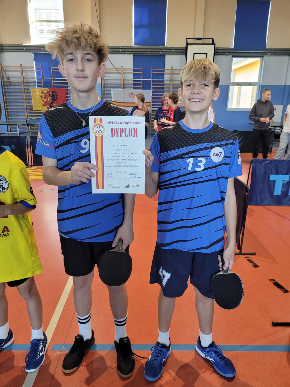 Sukces naszych tenisistów stołowych!