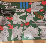 Wyniki konkursu na gazetkę i hasło dotyczące profilaktyki przemocy rówieśniczej 