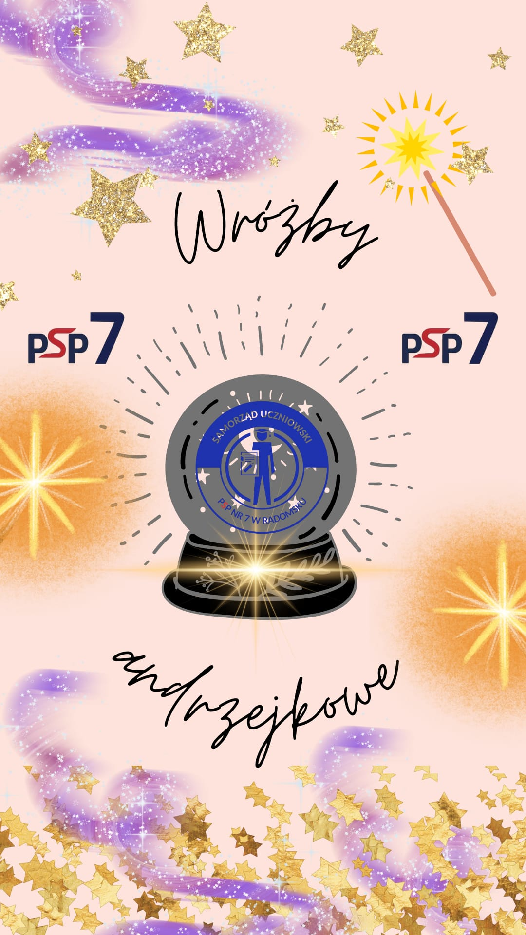 Zapraszamy całą społeczność szkolną na wróżby andrzejkowe oraz kiermasz babeczkowy.