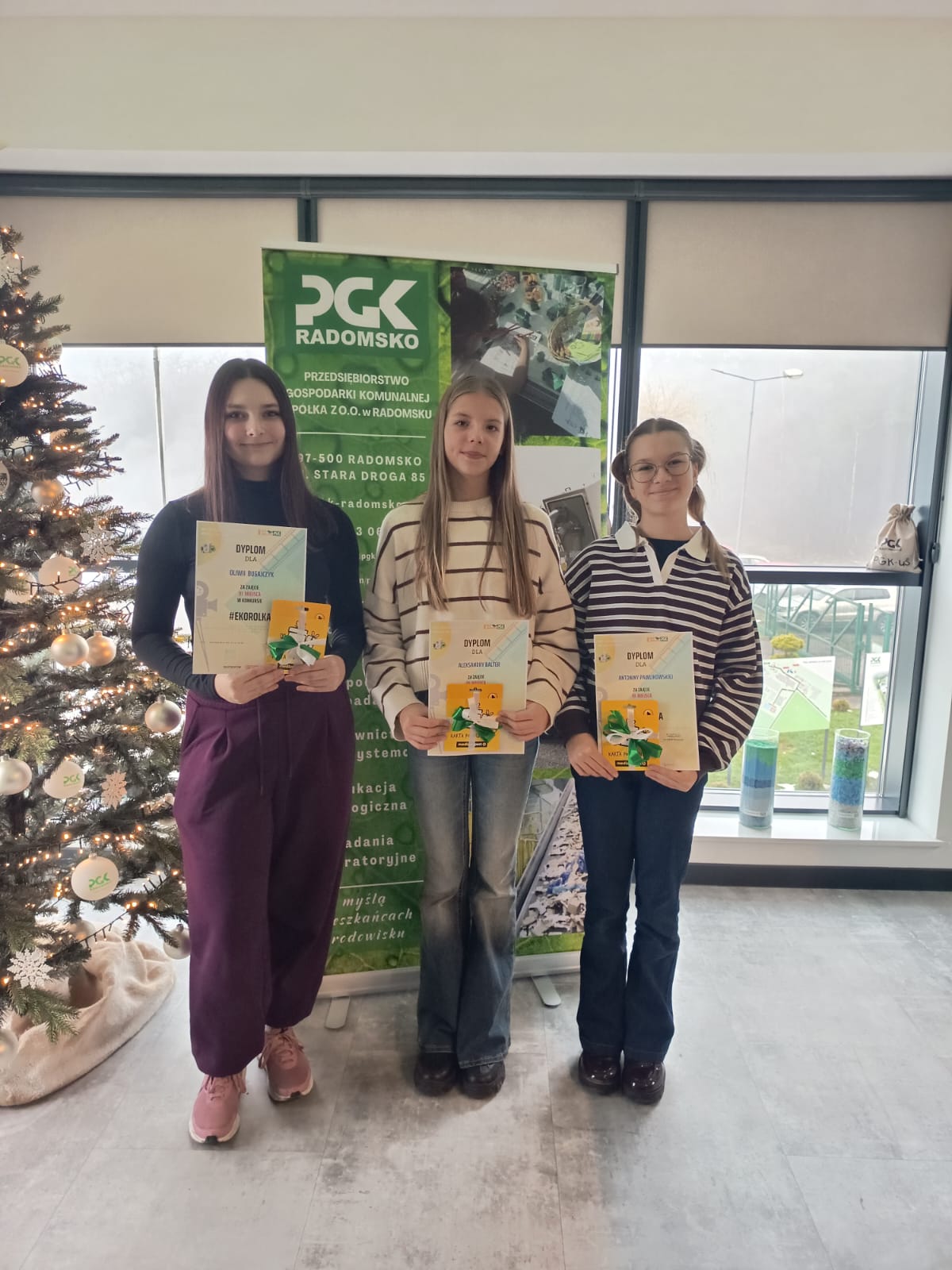 Uroczyste wręczenie nagród z konkursu ekologicznego