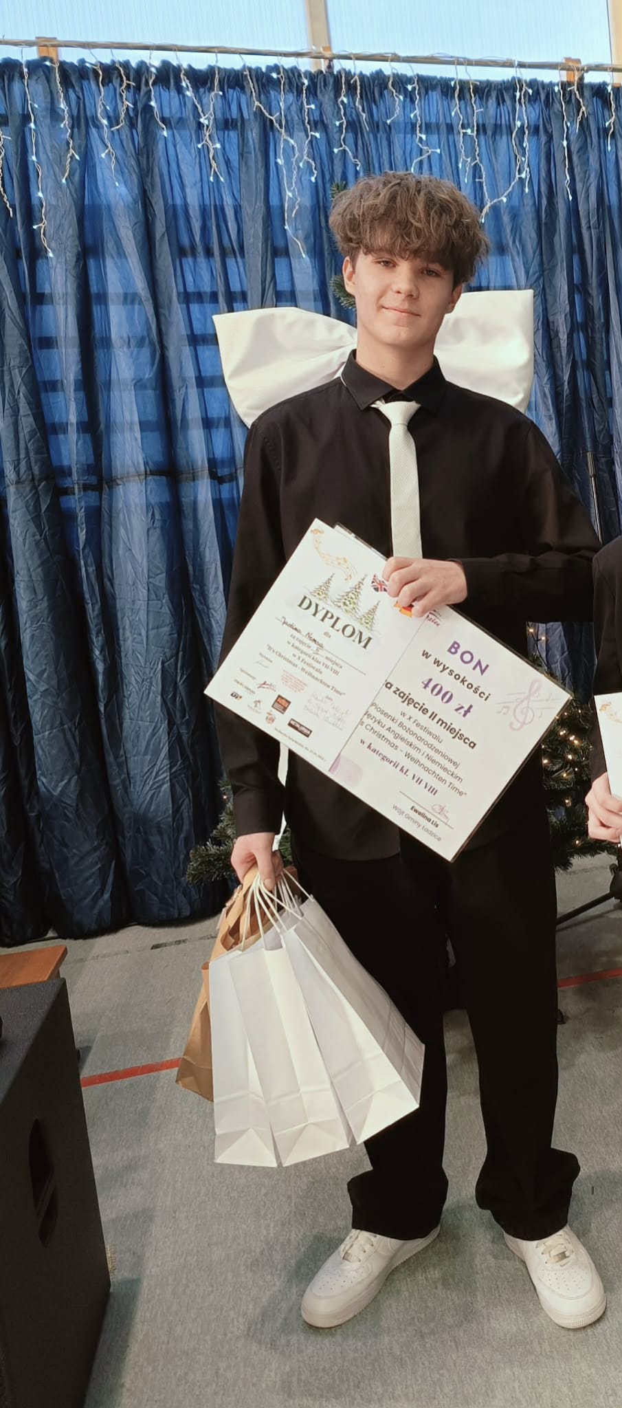 Sukces Justina na X Festiwalu Piosenki Bożonarodzeniowej