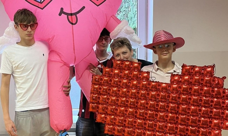 Samorząd Uczniowski Siódemki  nie zapomniał o Walentynkach