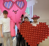 Samorząd Uczniowski Siódemki  nie zapomniał o Walentynkach