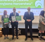 Nasza szkoła odebrała certyfikat „Szkoła przyjazna harcerstwu”
