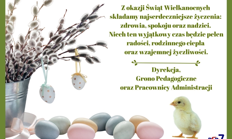 Zdrowych i Wesołych Świąt życzy Dyrekcja oraz Grono Pedagogiczne