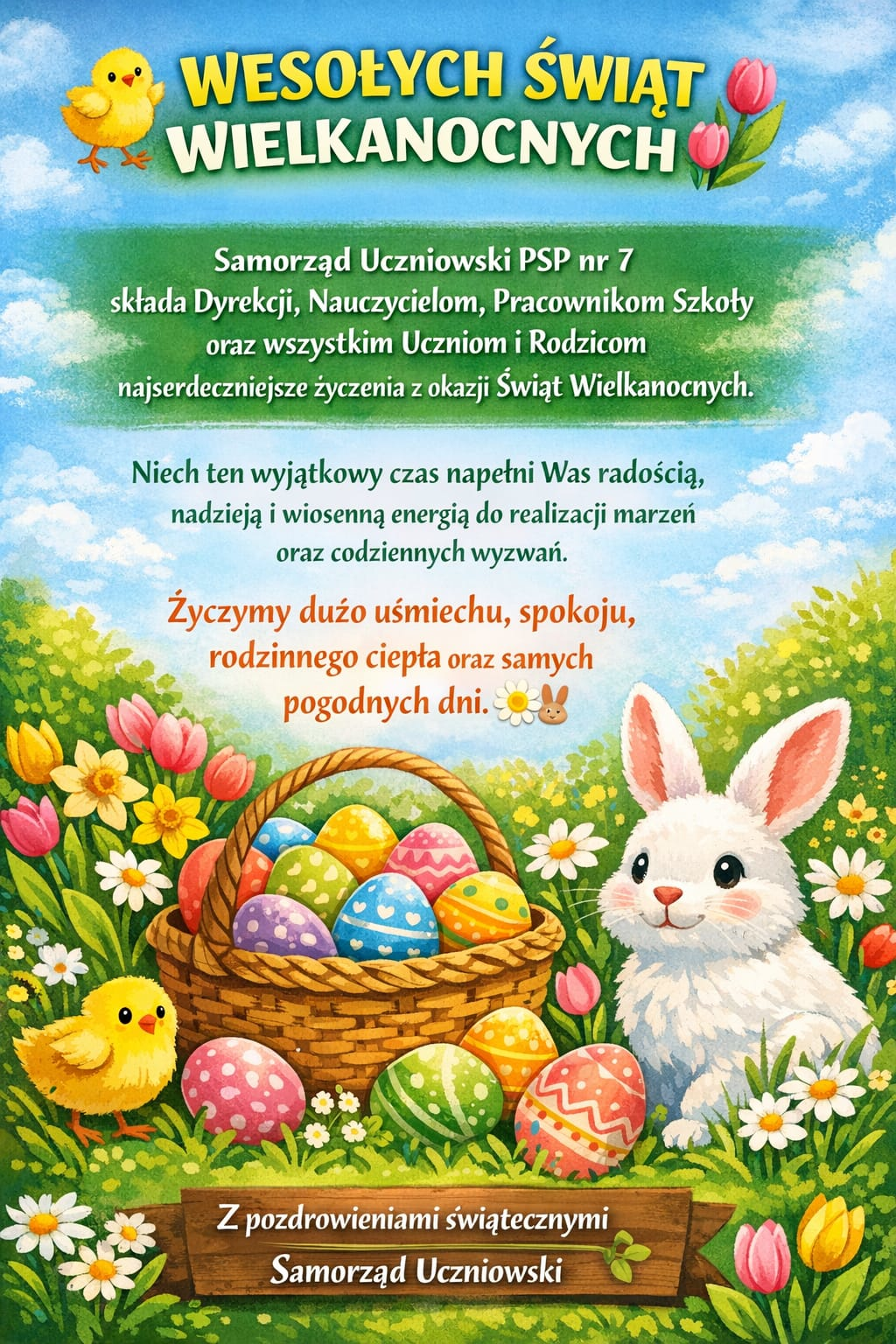 Zdrowych i Wesołych Świąt życzy SU