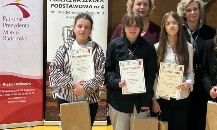 Hania wyróżniona w wojewódzkim konkursie „Zbrodnia Katyńska” 