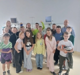 Uczniowie klasy 3b z wizytą w Szpitalu Uniwersyteckim w Radomsku