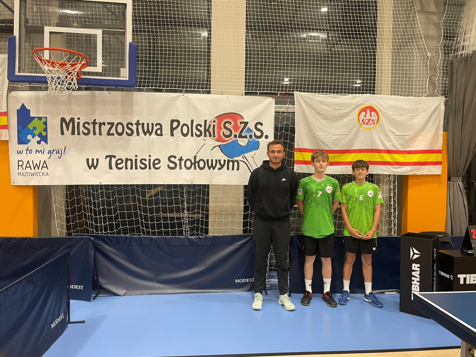 7. miejsce w Polsce dla naszych tenisistów stołowych! 