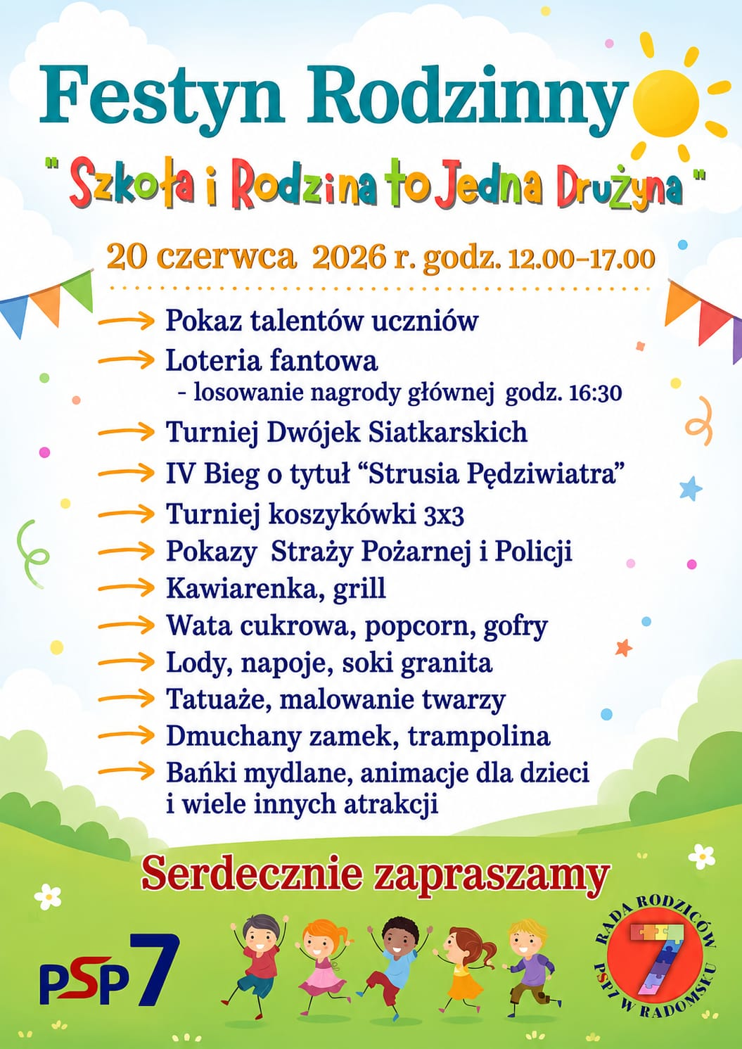 SZKOŁA I RODZINA TO JEDNA DRUŻYNA!