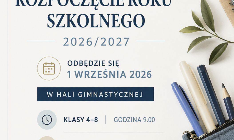 Wracamy do szkoły! 
