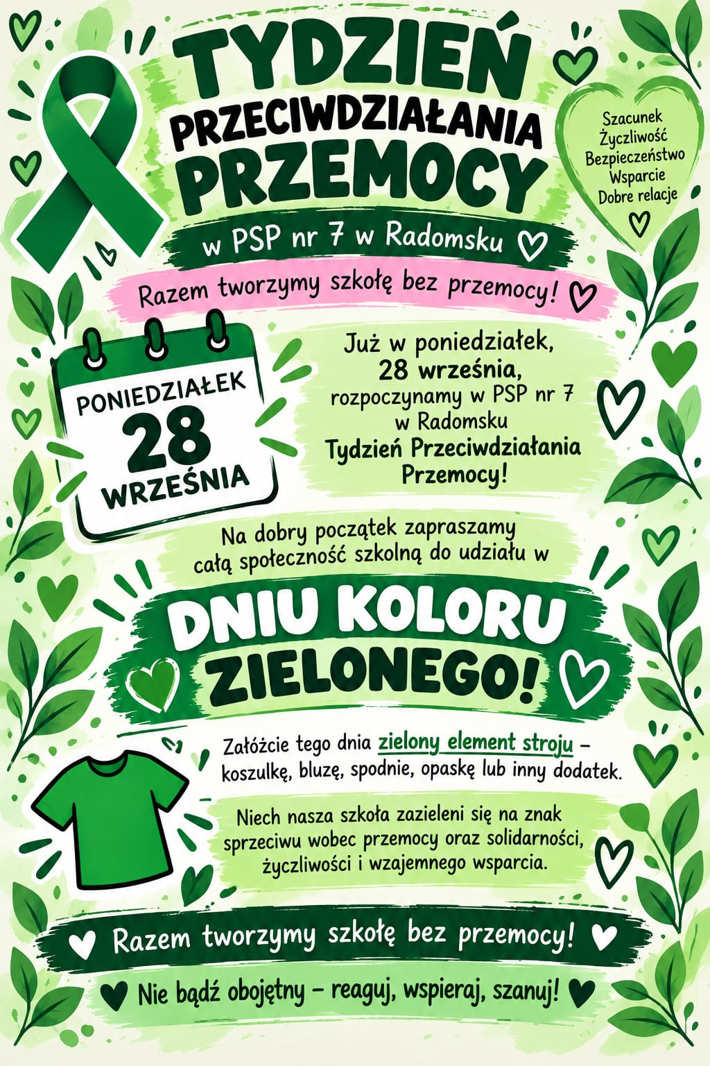 TYDZIEŃ PRZECIWDZIAŁANIA PRZEMOCY