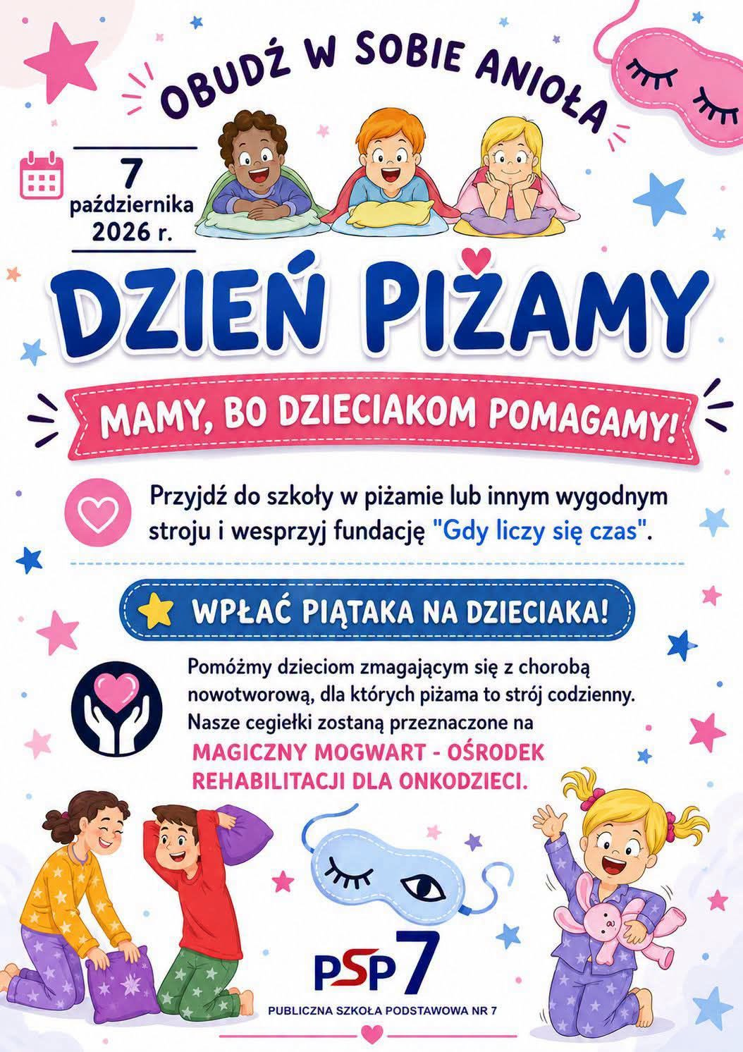 DZIEŃ PIŻAMY – RAZEM MOŻEMY WIĘCEJ!