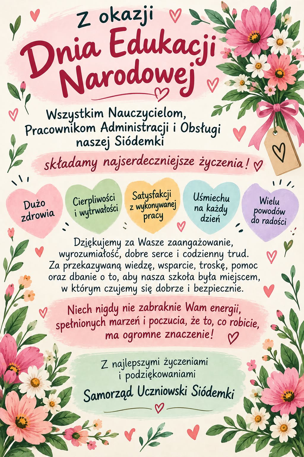 Z okazji DEN Najlepsze życzenia od SU
