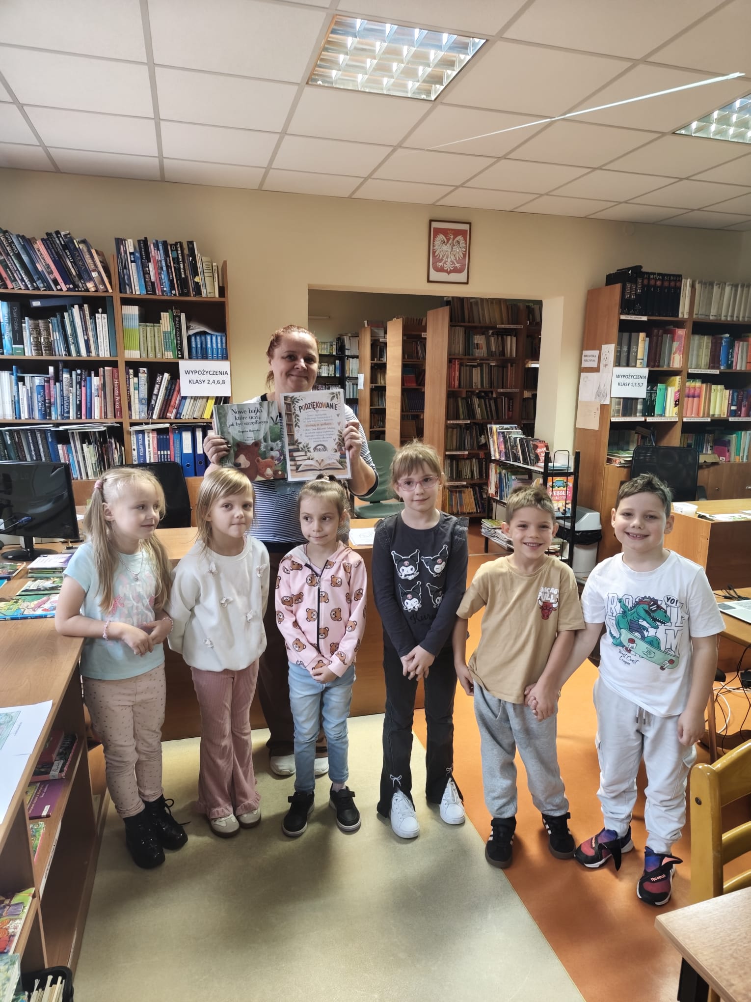 Odwiedziny w bibliotece przedszkolaków z Publicznego Przedszkola nr 1  (2026)