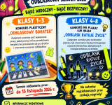 Konkurs w ramach akcji „Odblaskowa Szkoła 2026” pod hasłem „Bądź widoczny – bądź bezpieczny”